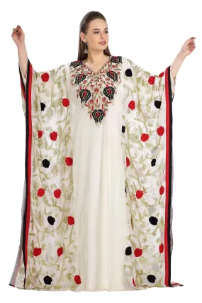 Algerian Dress Designer Jalabiya Gown