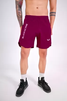 APEX SHORTS - MAROON