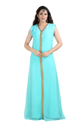 Arabian Maxi Dress Night Gown