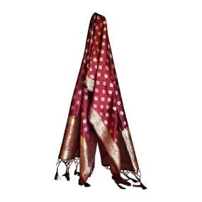 Banarasi Dupatta - Maroon