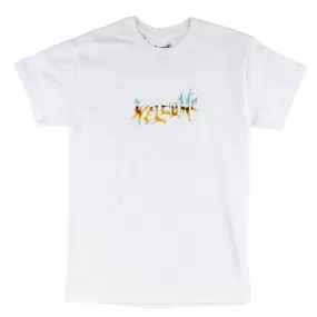 Chrome Vamp Printed Tee - White/Desert