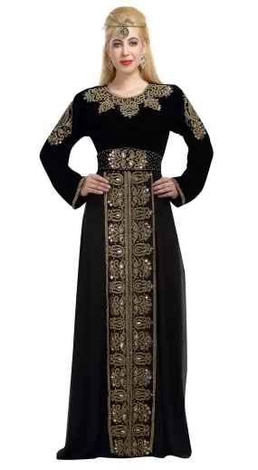 Designer Abaya Evening Party Dress