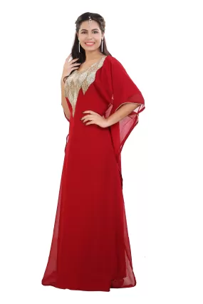 Farasha Boho Maxi Poncho Dress