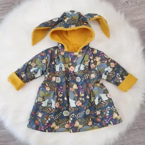 Girls Bunny Coat | Autumn Glow Bonnie Bunny Jacket