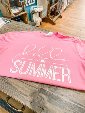 Hello Summer Graphic Tee