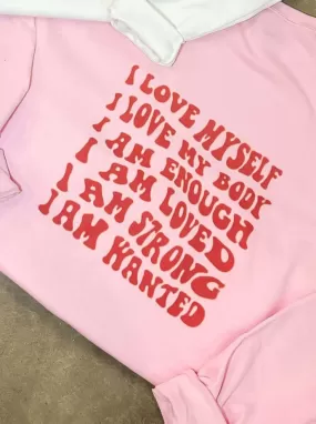 I Am Love Graphic Sweatshirt