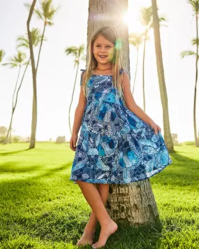 Kenny Flowers x Mauna Kea – The Hawaii Honu - Girls Resort Dress