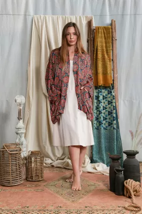 Kimono Silk Modal Ajrakh