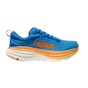 Mens HOKA Bondi 8 - Coastal Sky / Vibrant Orange