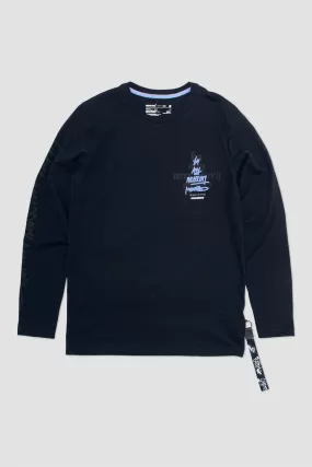 Polo M/L Global Basic Style Azul Oscuro