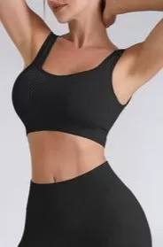 Ribbed Sports Bra