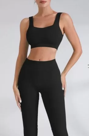 Ribbed Sports Bra