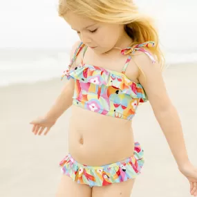 The Caribbean - Girls Ruffle Bikini UPF 50 