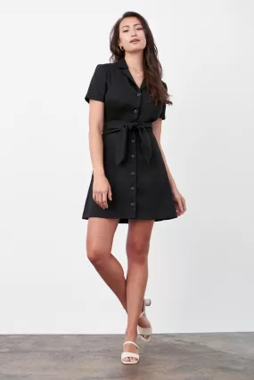 The Notch Collar Two Piece Dress