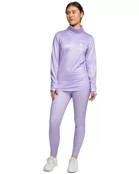 WOMENS PARK LIFE FUNNEL NECK - PURPLE ROSE